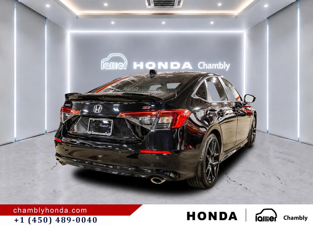 2024 Honda Civic Sedan Si Manual CARPLAY I SUNROOF I MAGS I HEATED SEATS I CAMERA I ACTIVE SECURITY in Montréal, Quebec - 7 - w1024h768px