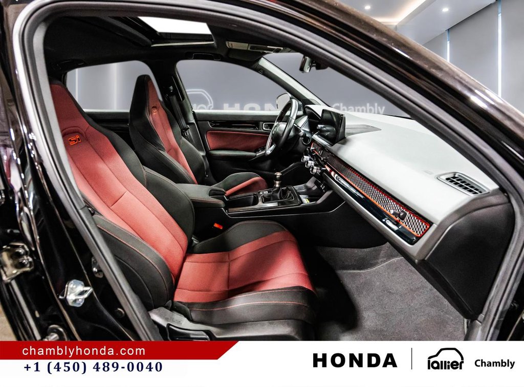 2024 Honda Civic Sedan Si Manual CARPLAY I SUNROOF I MAGS I HEATED SEATS I CAMERA I ACTIVE SECURITY in Montréal, Quebec - 18 - w1024h768px