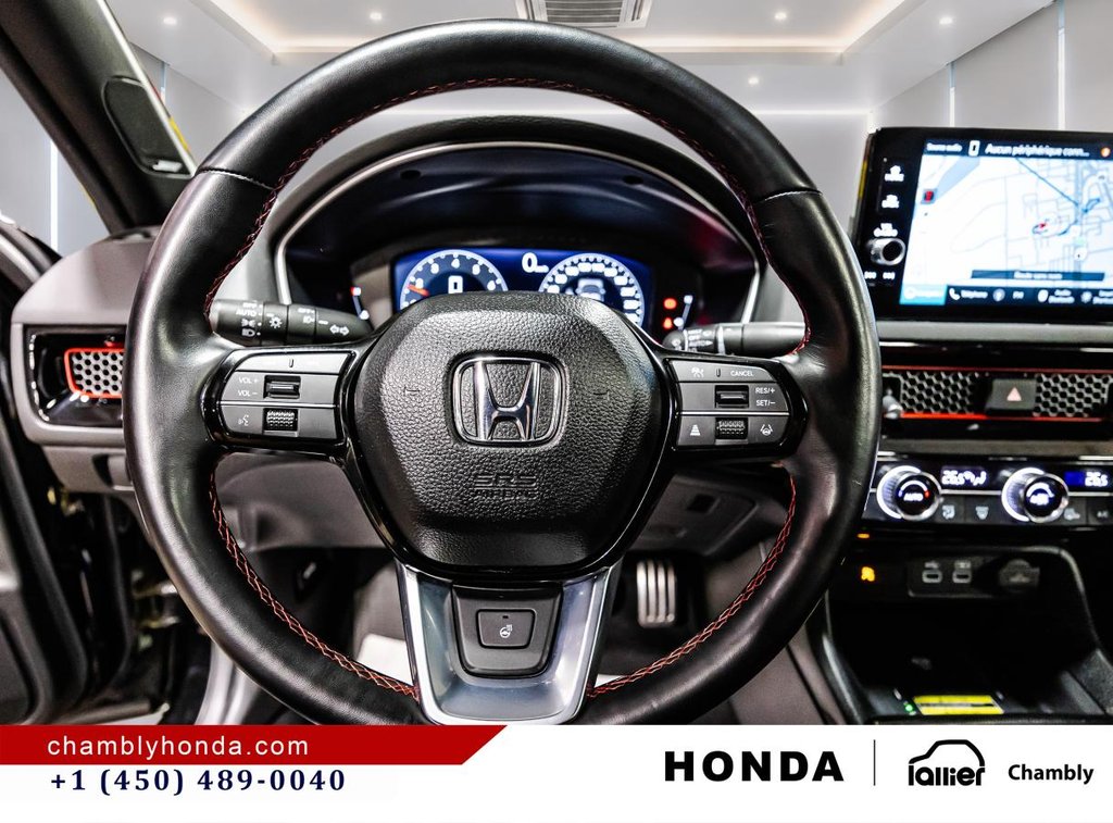 2024 Honda Civic Sedan Si Manual CARPLAY I SUNROOF I MAGS I HEATED SEATS I CAMERA I ACTIVE SECURITY in Montréal, Quebec - 24 - w1024h768px