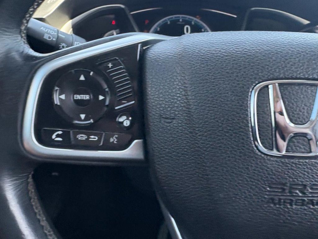 2016 Honda Civic Touring LEATHER I HEATED SEATS I MAGS I STERTER I ACTIVE SECURITY in Montréal, Quebec - 9 - w1024h768px