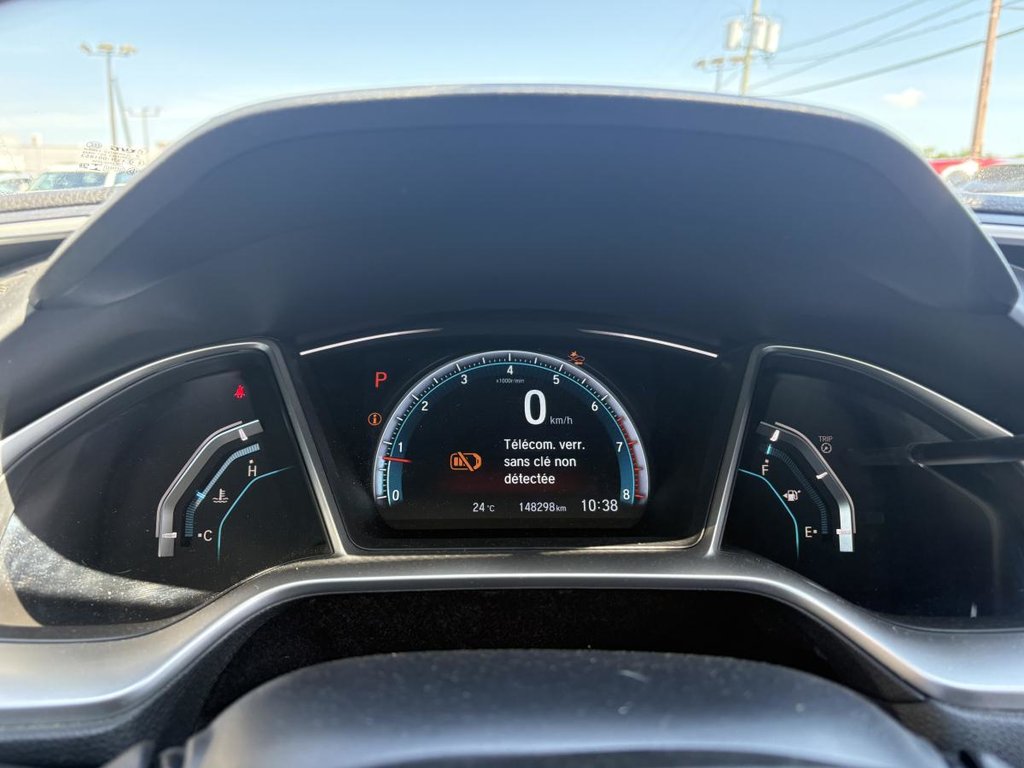 2016 Honda Civic Touring LEATHER I HEATED SEATS I MAGS I STERTER I ACTIVE SECURITY in Montréal, Quebec - 7 - w1024h768px