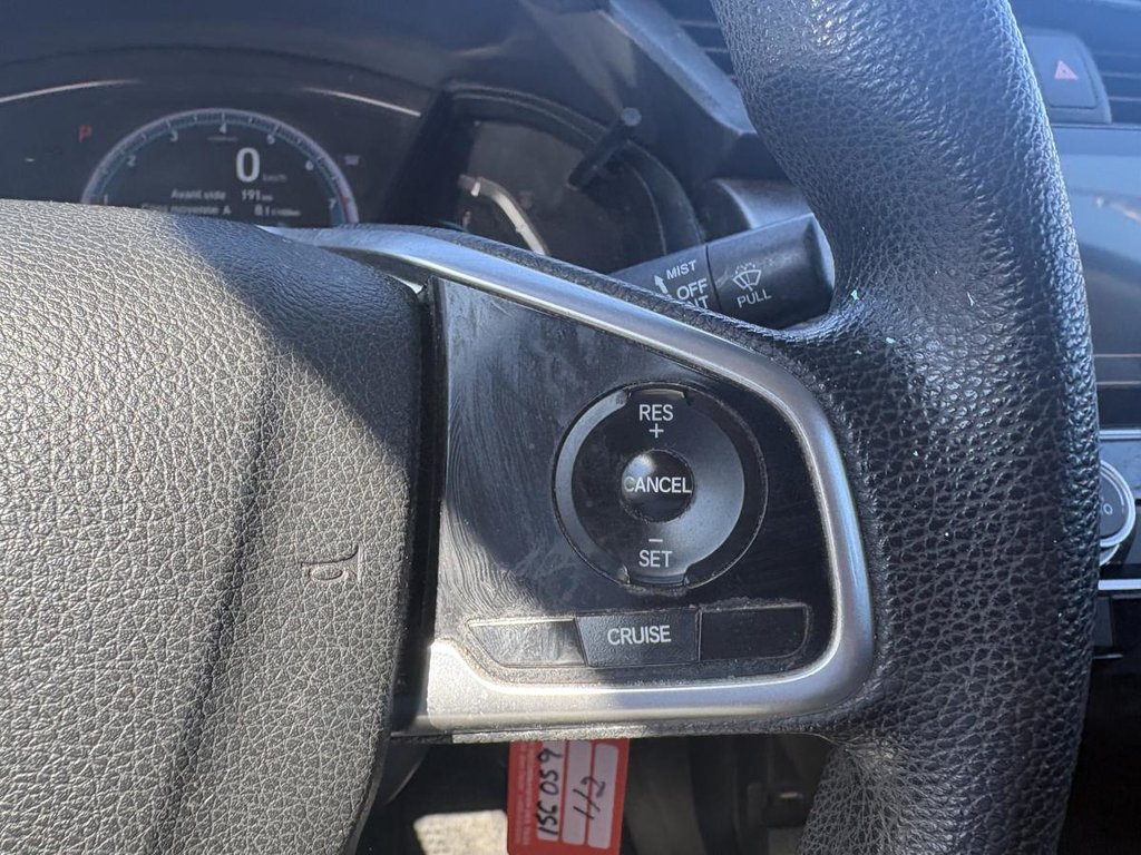 Honda Civic LX CARPLAY I HEATED SEATS  I BLUETOOTH I CAMERA 2016 à Montréal, Québec - 10 - w1024h768px