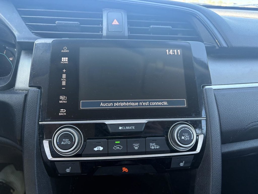 Honda Civic LX CARPLAY I HEATED SEATS  I BLUETOOTH I CAMERA 2016 à Montréal, Québec - 8 - w1024h768px