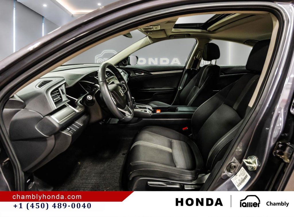 2016 Honda Civic EX SUNROOG I MAGS I CARPLAY I HEATED SEATS I STARTER I CAMERA in Montréal, Quebec - 20 - w1024h768px