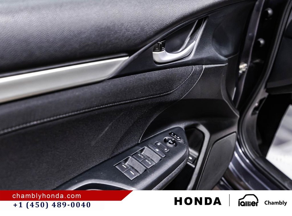 2016 Honda Civic EX SUNROOG I MAGS I CARPLAY I HEATED SEATS I STARTER I CAMERA in Montréal, Quebec - 12 - w1024h768px