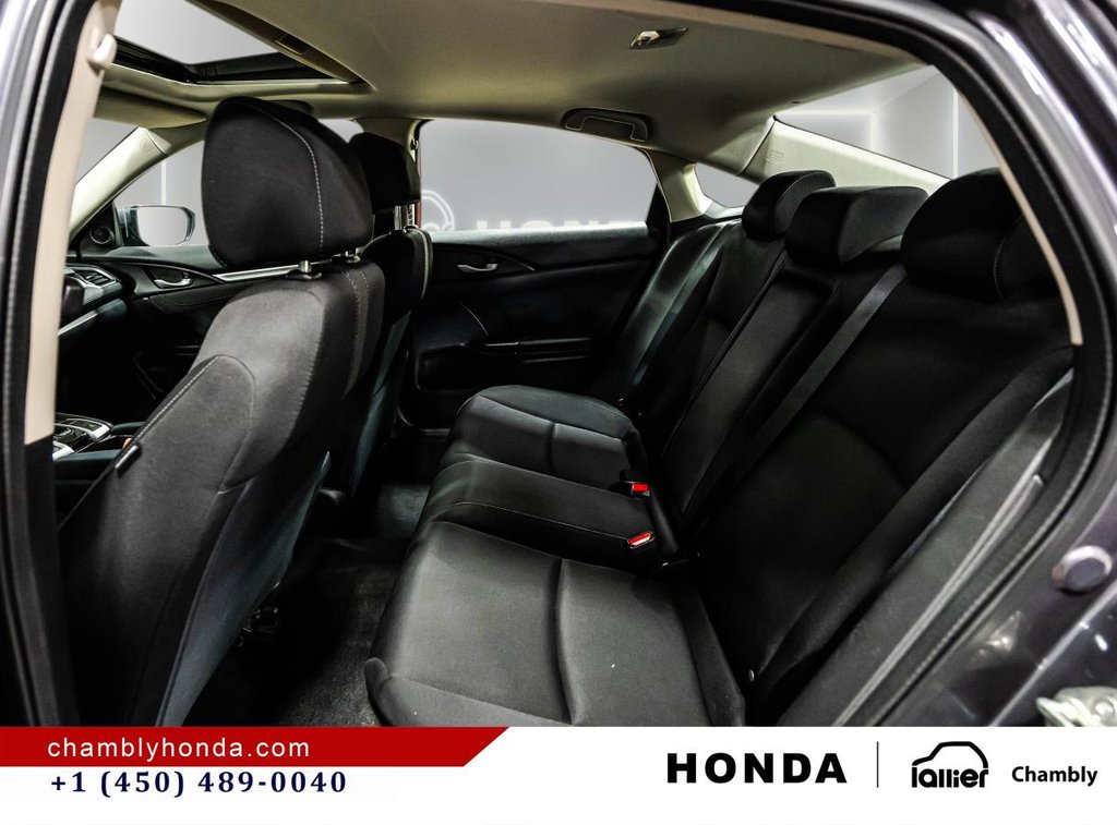 2016 Honda Civic EX SUNROOG I MAGS I CARPLAY I HEATED SEATS I STARTER I CAMERA in Montréal, Quebec - 14 - w1024h768px