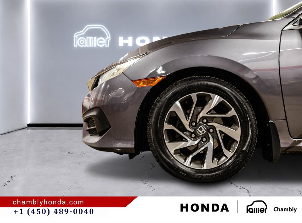 2016 Honda Civic EX SUNROOG I MAGS I CARPLAY I HEATED SEATS I STARTER I CAMERA in Montréal, Quebec - 10 - w1024h768px