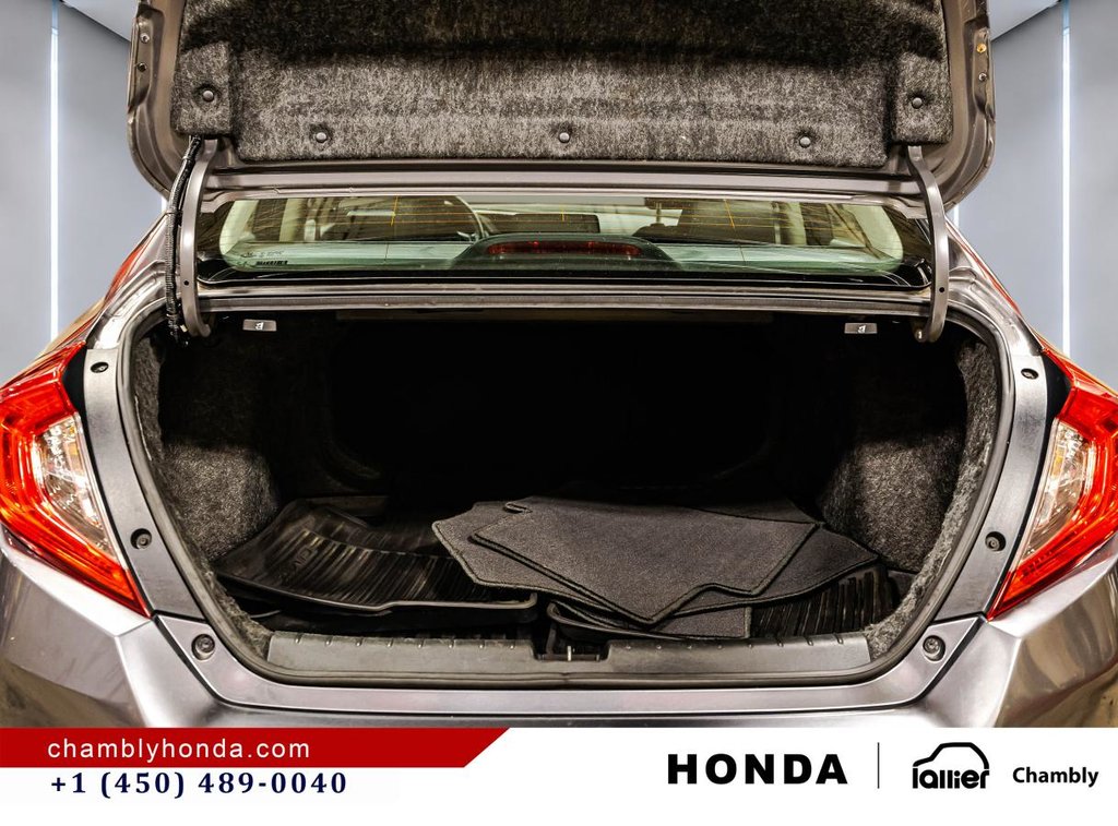 2016 Honda Civic EX SUNROOG I MAGS I CARPLAY I HEATED SEATS I STARTER I CAMERA in Montréal, Quebec - 16 - w1024h768px