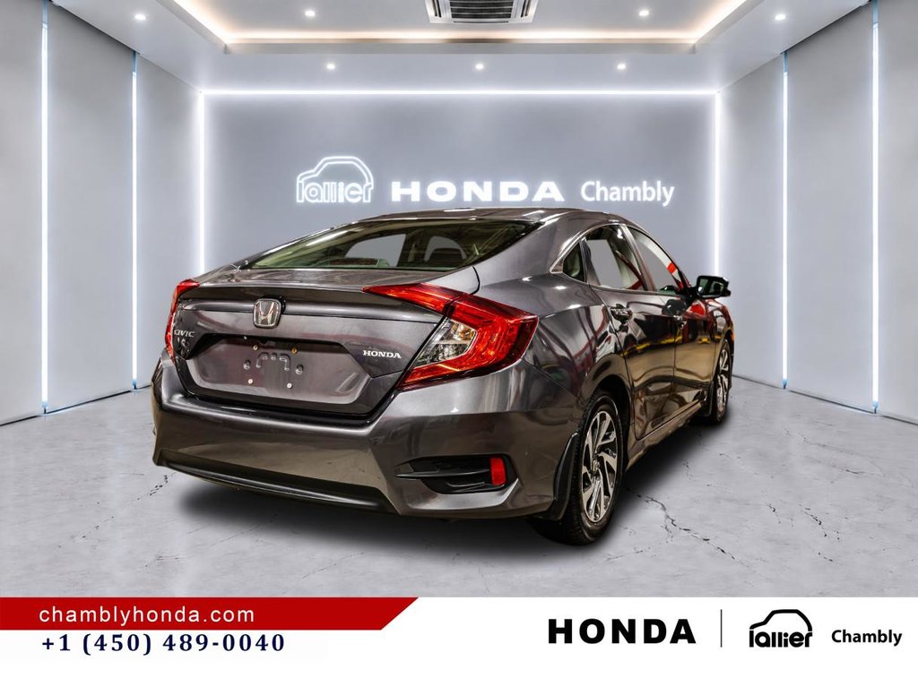 2016 Honda Civic EX SUNROOG I MAGS I CARPLAY I HEATED SEATS I STARTER I CAMERA in Montréal, Quebec - 7 - w1024h768px