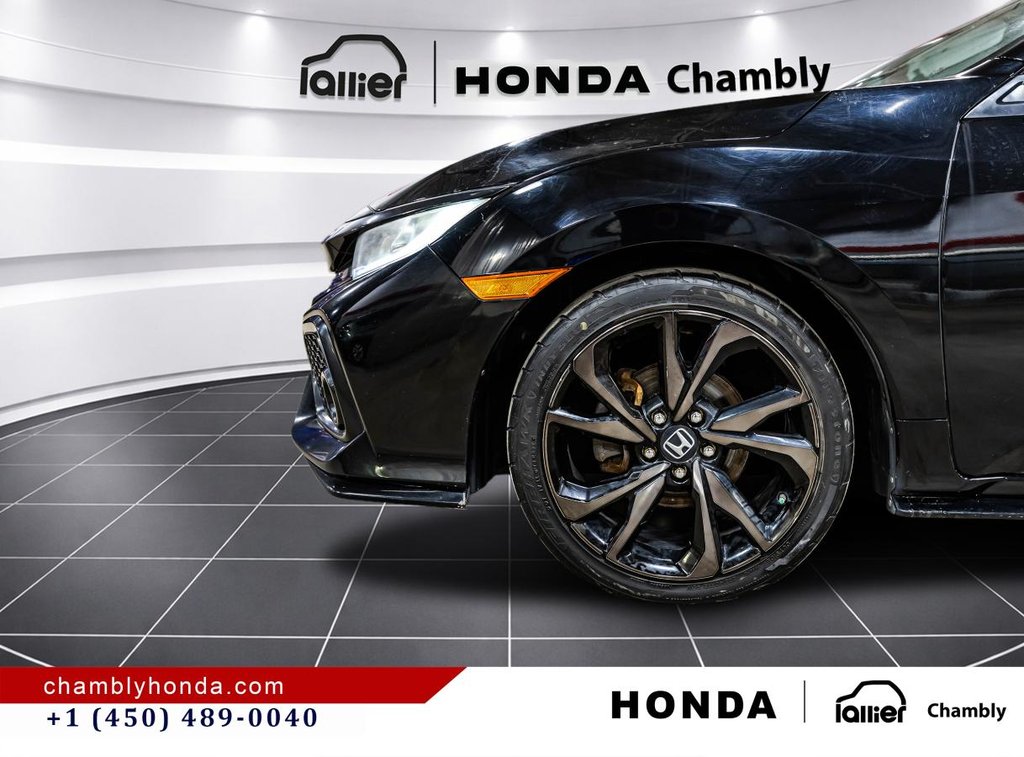 Honda Civic Sport Hatchback I MANUAL TRANSMISSION!!!!! SUNROOF I MAGS I CARPLAY I HEATED SEATS I CAMERA 2017 à Montréal, Québec - 10 - w1024h768px