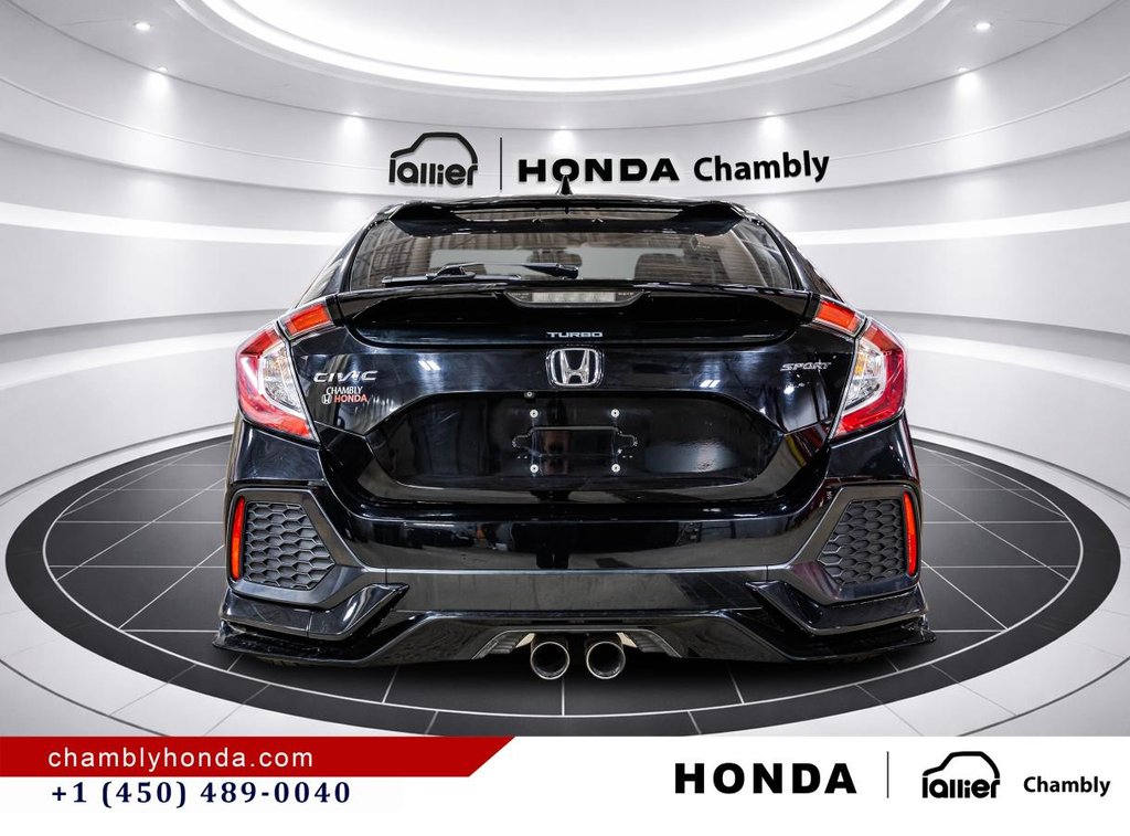Honda Civic Sport Hatchback I MANUAL TRANSMISSION!!!!! SUNROOF I MAGS I CARPLAY I HEATED SEATS I CAMERA 2017 à Montréal, Québec - 6 - w1024h768px