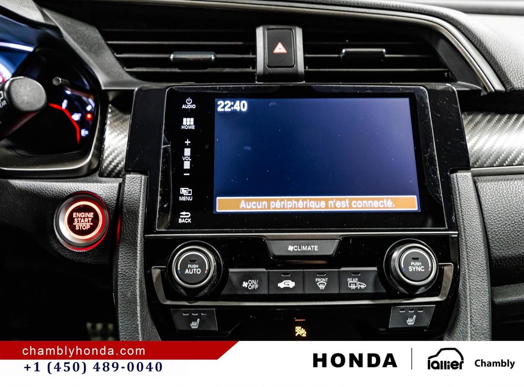 Honda Civic Sport Hatchback I MANUAL TRANSMISSION!!!!! SUNROOF I MAGS I CARPLAY I HEATED SEATS I CAMERA 2017 à Montréal, Québec - 23 - w1024h768px