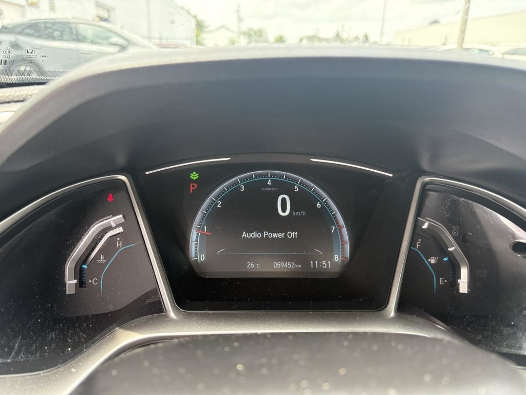 2017 Honda Civic EX 6,000 KM I SUNROOF I MAGS I STARTER I CARPLAY I HEATED SEATS I  ACTIVE SECURITY in Montréal, Quebec - 16 - w1024h768px