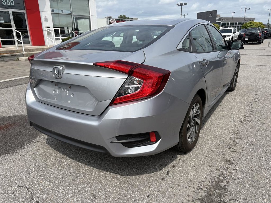 2017 Honda Civic EX 6,000 KM I SUNROOF I MAGS I STARTER I CARPLAY I HEATED SEATS I  ACTIVE SECURITY in Montréal, Quebec - 5 - w1024h768px