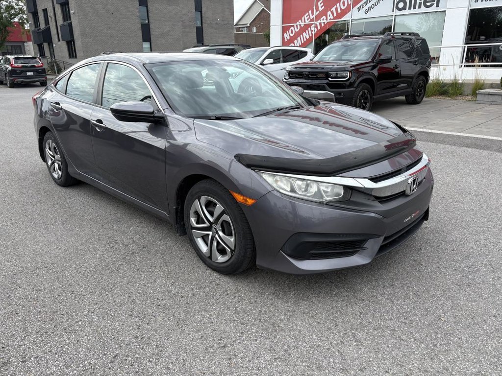Honda Civic LX 63,500 KM I ONE OWNER I NO ACCIDENT I CARPLAY I HEATED SEATS I CAMERA 2017 à Montréal, Québec - 2 - w1024h768px