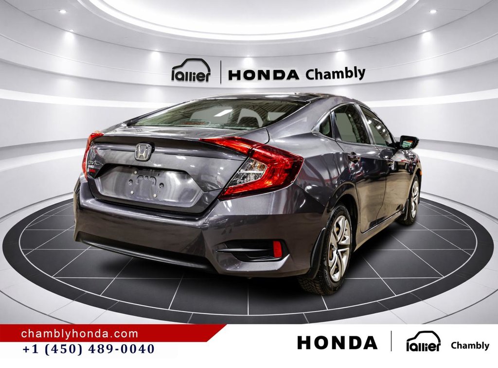 Honda Civic LX Manual  MANUAL I CARPLAY I HEATED SEATS I CAMERA 2018 à Montréal, Québec - 7 - w1024h768px