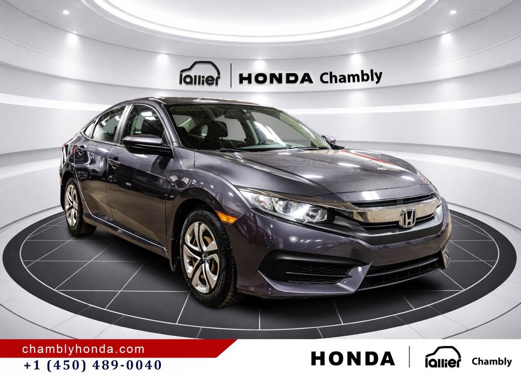 Honda Civic LX Manual  MANUAL I CARPLAY I HEATED SEATS I CAMERA 2018 à Montréal, Québec - 9 - w1024h768px