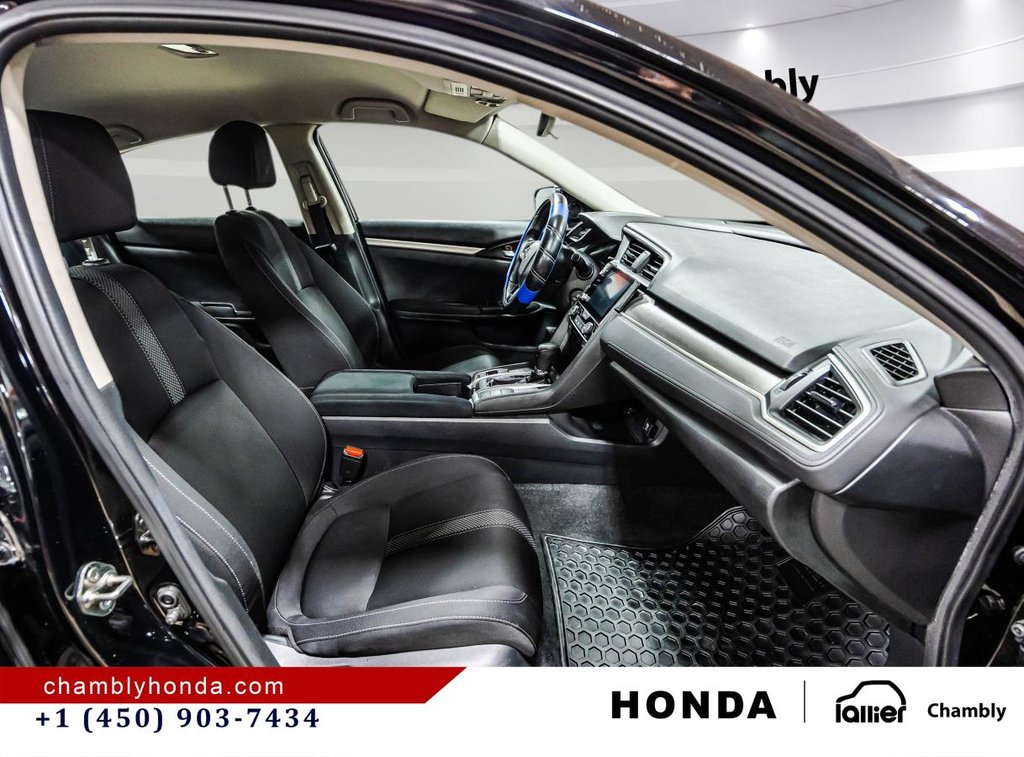 Honda Civic LX CARPLAY I HEATED SEATS I CAMERA I ACTIVE SECURITY 2019 à Montréal, Québec - 17 - w1024h768px