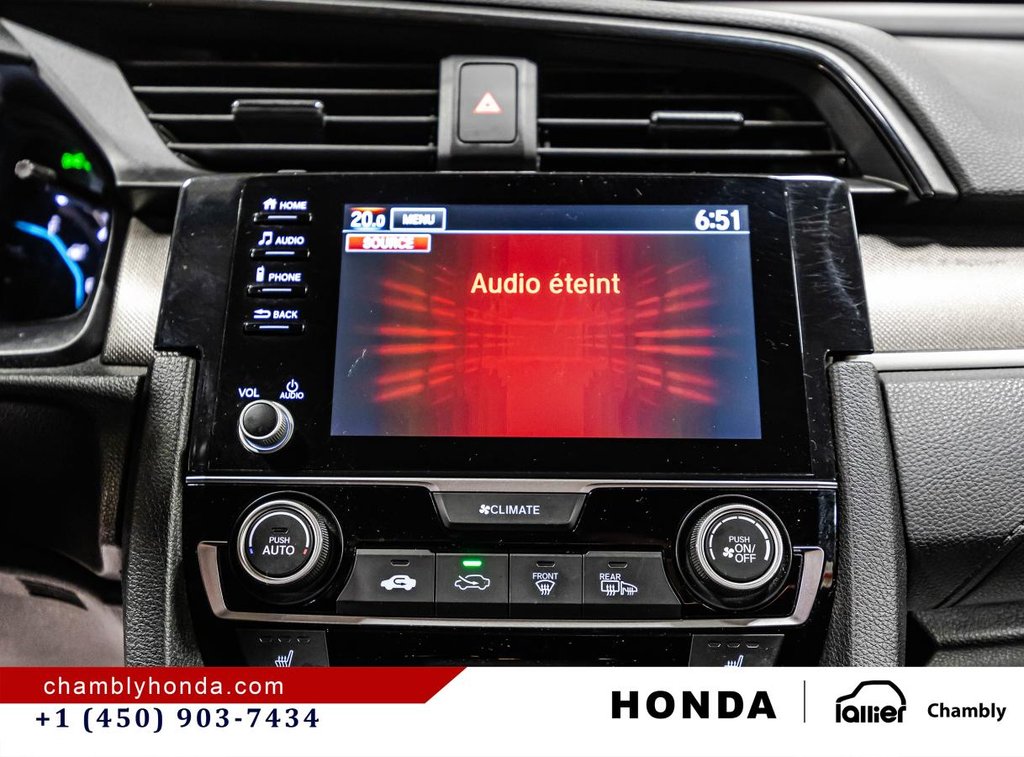 Honda Civic LX CARPLAY I HEATED SEATS I CAMERA I ACTIVE SECURITY 2019 à Montréal, Québec - 23 - w1024h768px