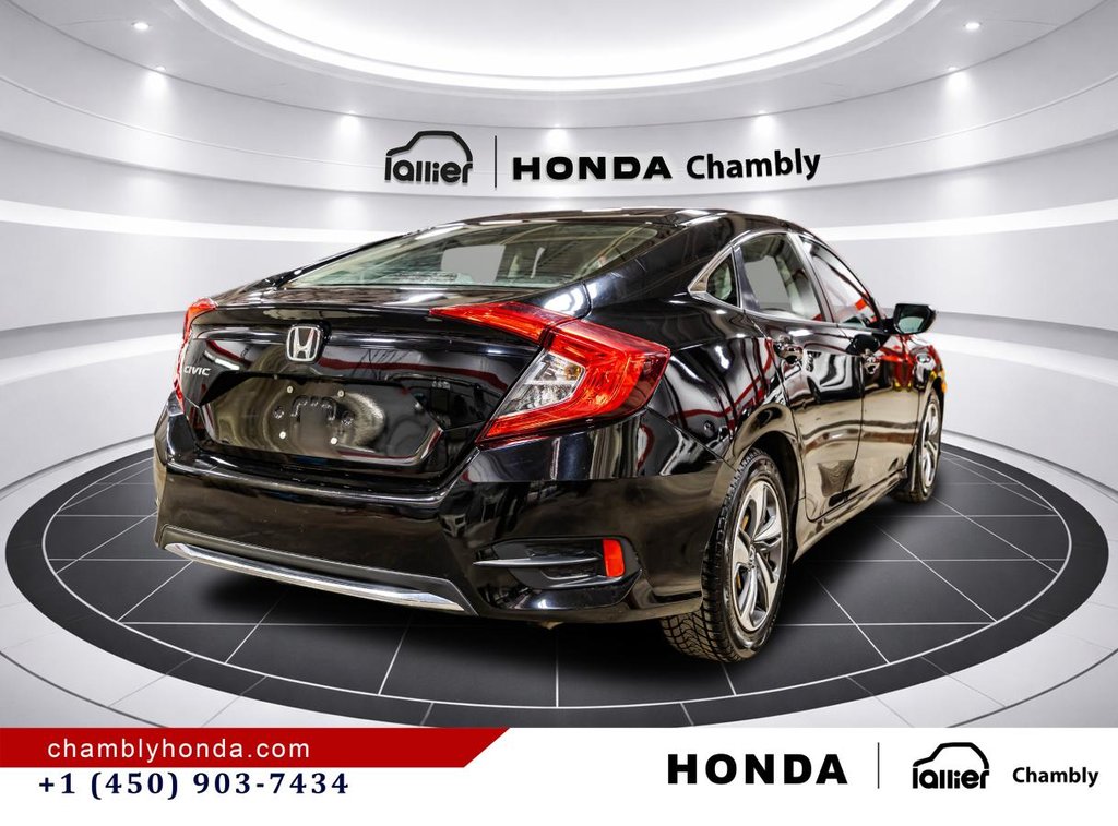 Honda Civic LX CARPLAY I HEATED SEATS I CAMERA I ACTIVE SECURITY 2019 à Montréal, Québec - 7 - w1024h768px