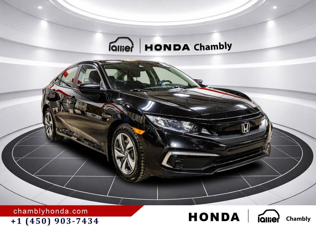 Honda Civic LX CARPLAY I HEATED SEATS I CAMERA I ACTIVE SECURITY 2019 à Montréal, Québec - 9 - w1024h768px
