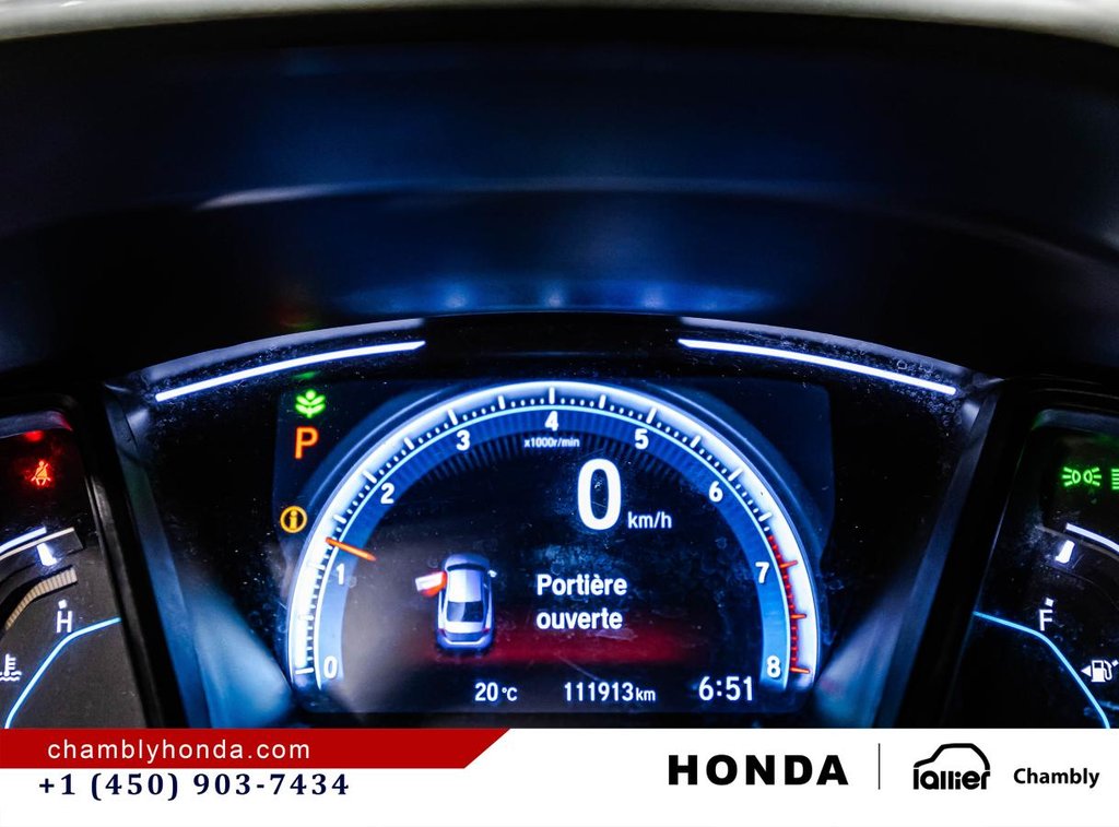 Honda Civic LX CARPLAY I HEATED SEATS I CAMERA I ACTIVE SECURITY 2019 à Montréal, Québec - 22 - w1024h768px