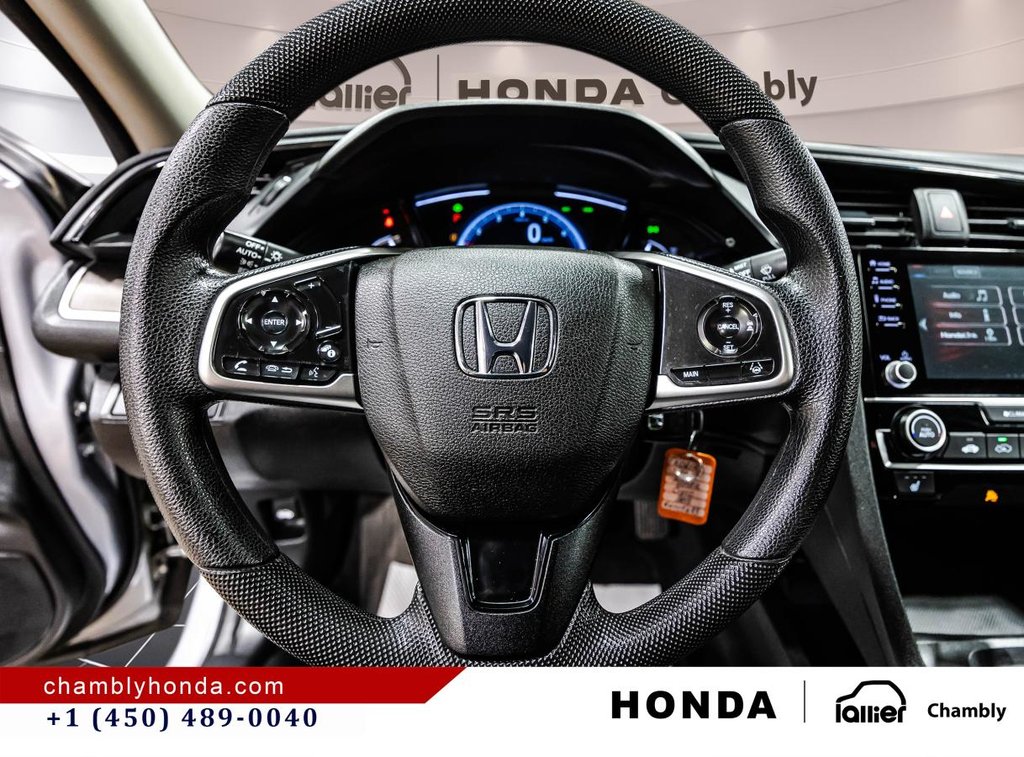 2019 Honda Civic LX 50,000 KM ONLY I CARPLAY I HEATED SEATS I BLUETOOTH I CAMERA I ACTIVE SECURITY in Montréal, Quebec - 21 - w1024h768px