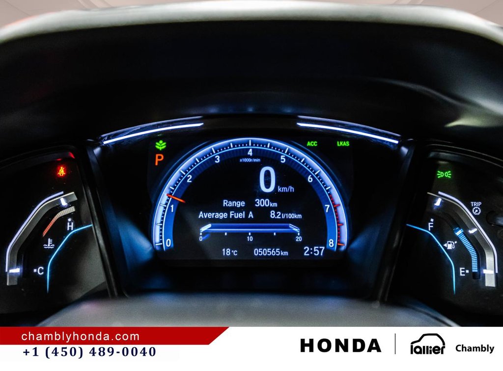 2019 Honda Civic LX 50,000 KM ONLY I CARPLAY I HEATED SEATS I BLUETOOTH I CAMERA I ACTIVE SECURITY in Montréal, Quebec - 22 - w1024h768px
