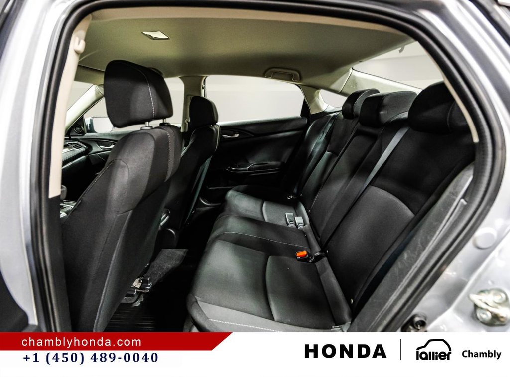 2019 Honda Civic LX 50,000 KM ONLY I CARPLAY I HEATED SEATS I BLUETOOTH I CAMERA I ACTIVE SECURITY in Montréal, Quebec - 13 - w1024h768px