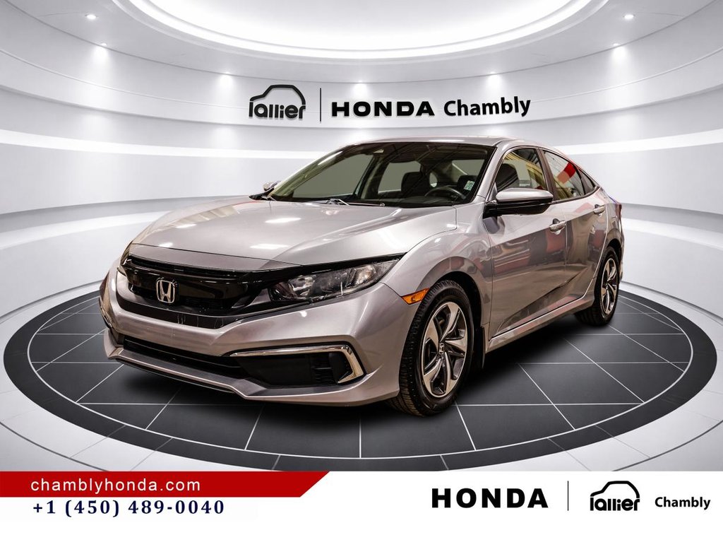 2019 Honda Civic LX 50,000 KM ONLY I CARPLAY I HEATED SEATS I BLUETOOTH I CAMERA I ACTIVE SECURITY in Montréal, Quebec - 3 - w1024h768px