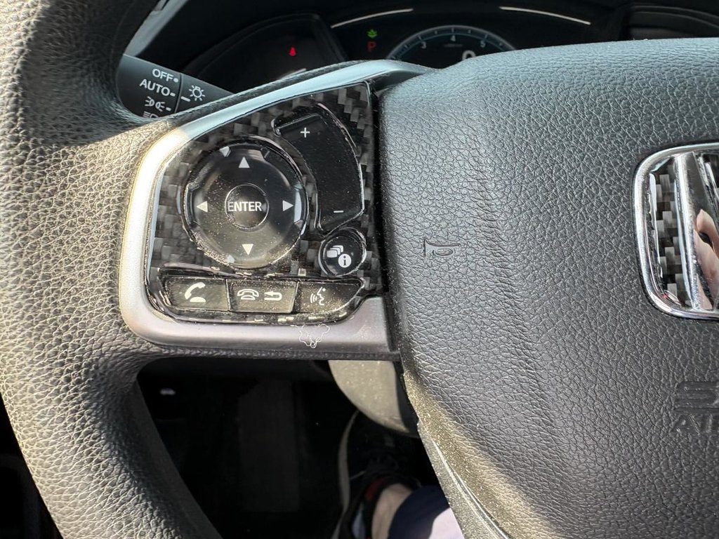 Honda Civic LX CARPLAY I HEATED SEATS I CAMERA I ACTIVE SECURITY 2019 à Montréal, Québec - 10 - w1024h768px