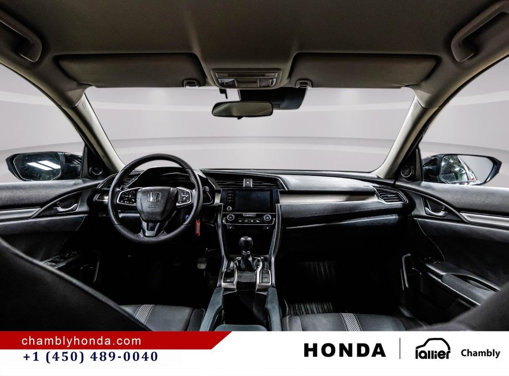 2019 Honda Civic LX Manual!!! CARPLAY I HEATED SEATS I BLUETOOH I CAMERA in Montréal, Quebec - 14 - w1024h768px