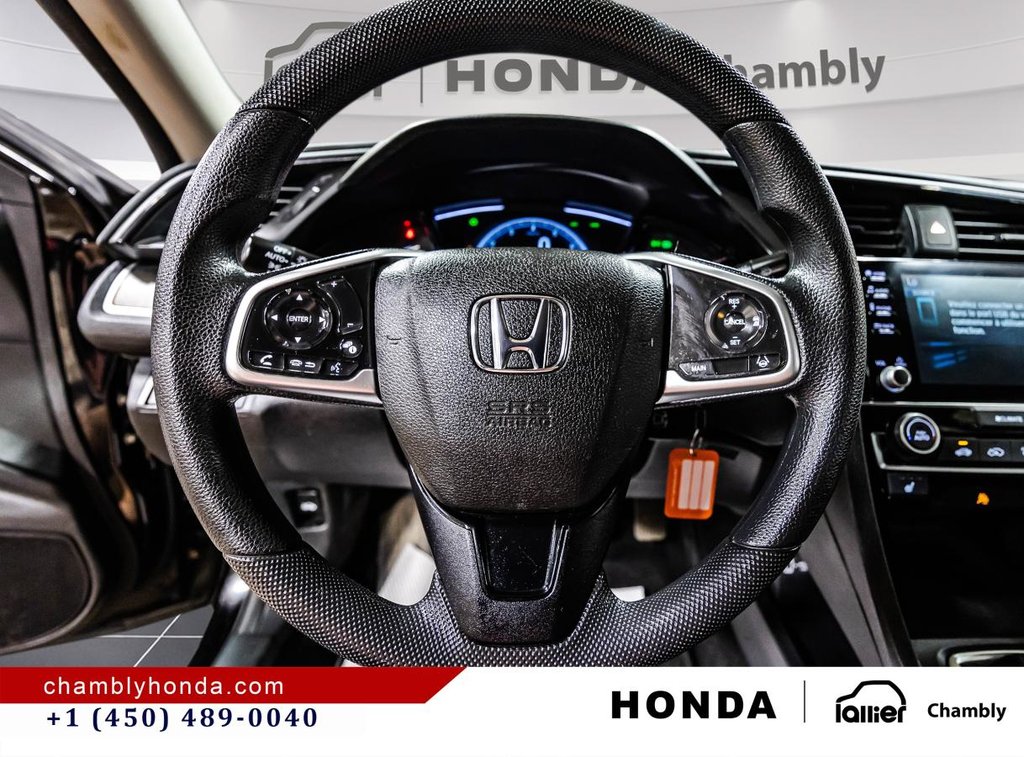 2019 Honda Civic LX Manual!!! CARPLAY I HEATED SEATS I BLUETOOH I CAMERA in Montréal, Quebec - 21 - w1024h768px
