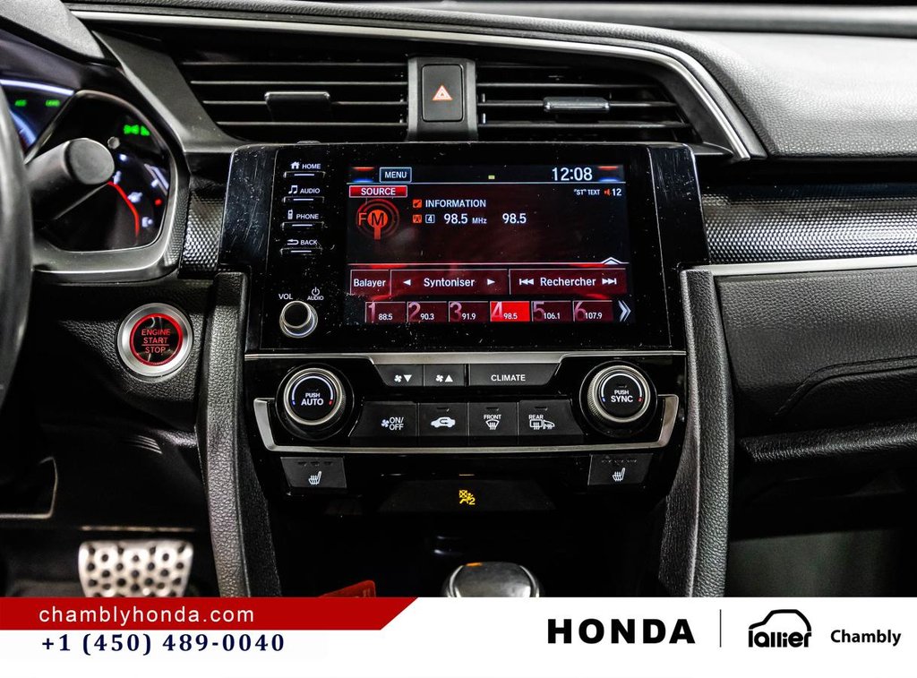 2019 Honda Civic Sport CVT Sedan in Montréal, Quebec - 24 - w1024h768px