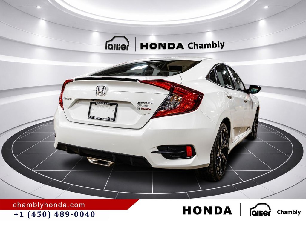 2019 Honda Civic Sport CVT Sedan in Montréal, Quebec - 7 - w1024h768px