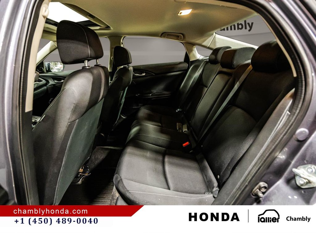 Honda Civic EX  CARPLAY I SUNROOF I MAGS I STARTER I HEATED SEATS I CAMERA I ACTIVE SECURITY 2020 à Montréal, Québec - 14 - w1024h768px