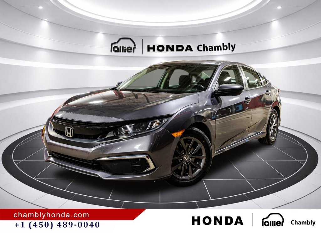 Honda Civic EX  CARPLAY I SUNROOF I MAGS I STARTER I HEATED SEATS I CAMERA I ACTIVE SECURITY 2020 à Montréal, Québec - 1 - w1024h768px