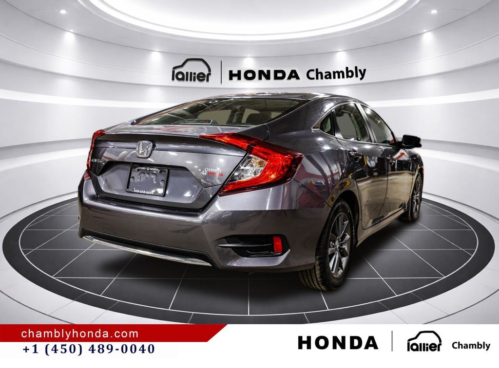 Honda Civic EX  CARPLAY I SUNROOF I MAGS I STARTER I HEATED SEATS I CAMERA I ACTIVE SECURITY 2020 à Montréal, Québec - 7 - w1024h768px
