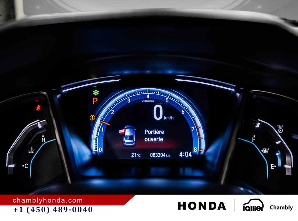 Honda Civic EX  CARPLAY I SUNROOF I MAGS I STARTER I HEATED SEATS I CAMERA I ACTIVE SECURITY 2020 à Montréal, Québec - 24 - w1024h768px