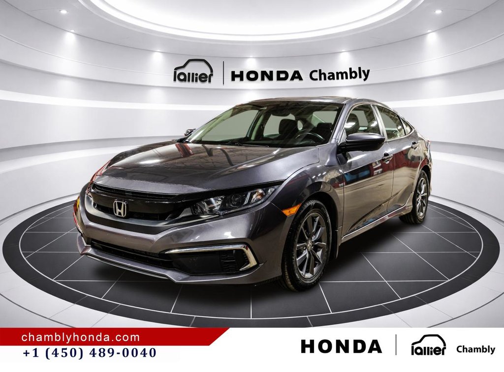 Honda Civic EX  CARPLAY I SUNROOF I MAGS I STARTER I HEATED SEATS I CAMERA I ACTIVE SECURITY 2020 à Montréal, Québec - 3 - w1024h768px