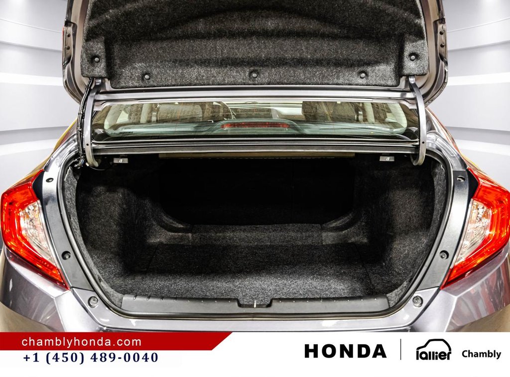 Honda Civic EX  CARPLAY I SUNROOF I MAGS I STARTER I HEATED SEATS I CAMERA I ACTIVE SECURITY 2020 à Montréal, Québec - 16 - w1024h768px