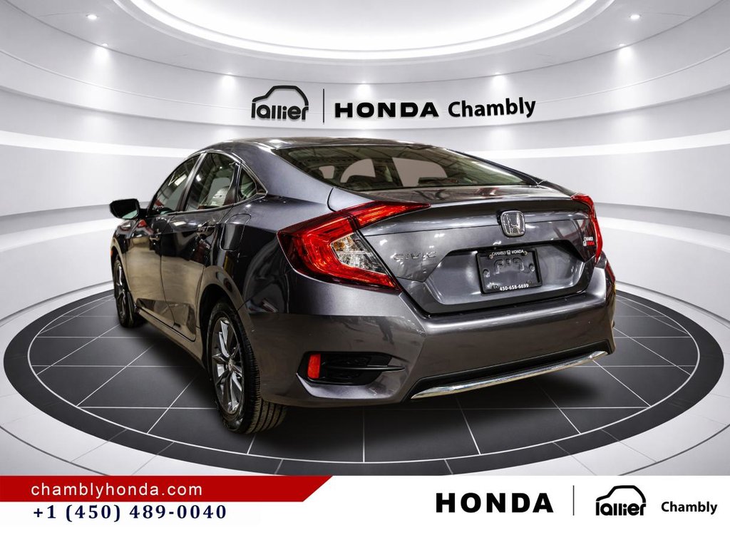 Honda Civic EX  CARPLAY I SUNROOF I MAGS I STARTER I HEATED SEATS I CAMERA I ACTIVE SECURITY 2020 à Montréal, Québec - 5 - w1024h768px
