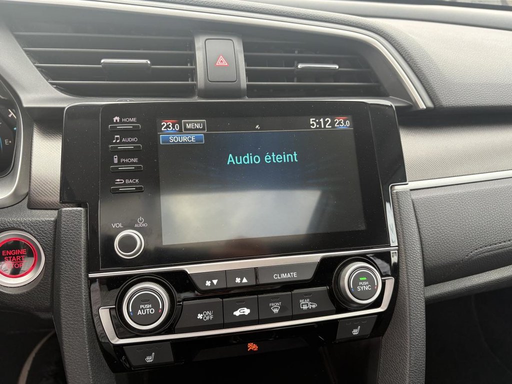 Honda Civic EX CARPLAY I SUNROOF I MAGS I HEATED SEATS I STARTER I ACTIVE SECURITY I CAMERA 2020 à Montréal, Québec - 12 - w1024h768px