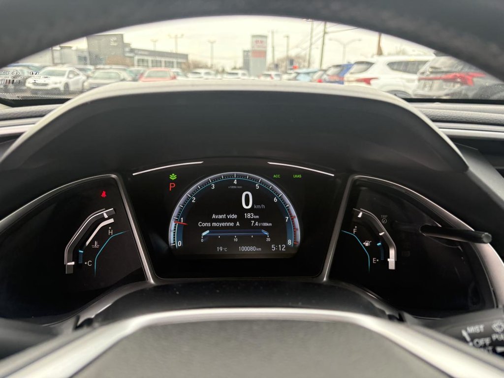 Honda Civic EX CARPLAY I SUNROOF I MAGS I HEATED SEATS I STARTER I ACTIVE SECURITY I CAMERA 2020 à Montréal, Québec - 8 - w1024h768px