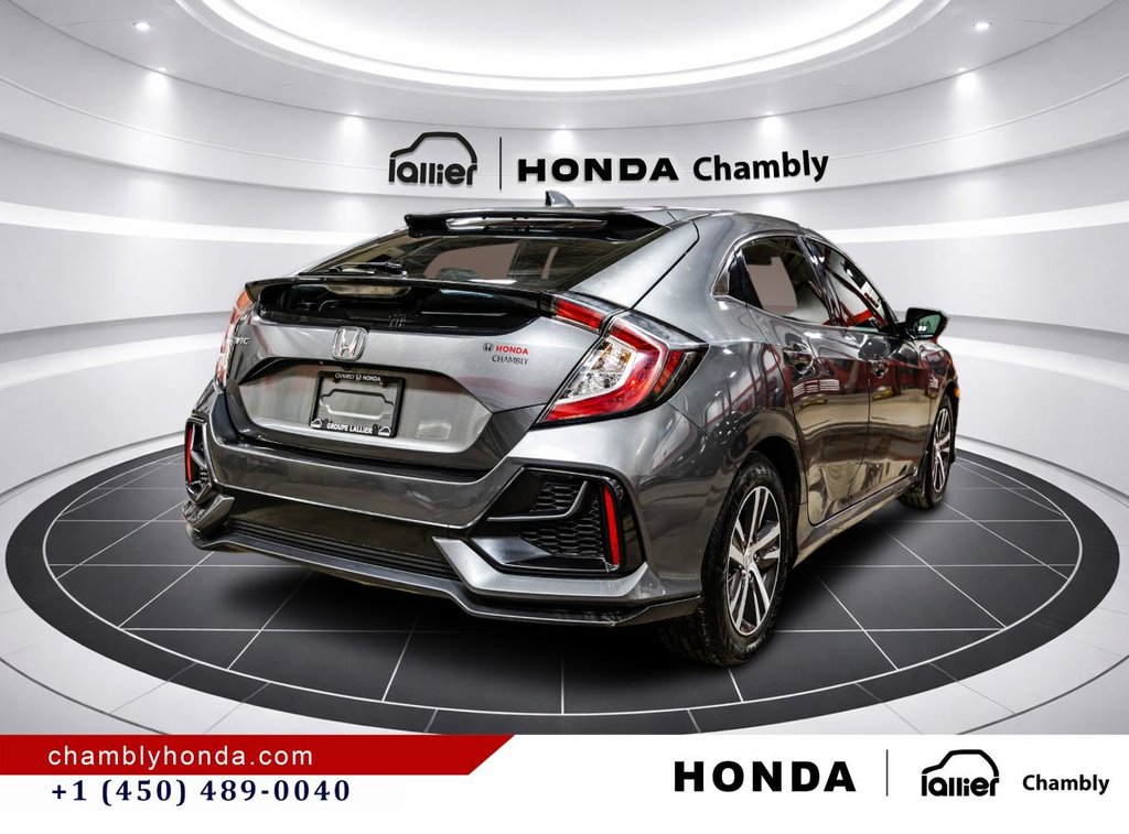 Honda Civic LX Hatchback I MAGS I CARPLAY I HEATED SEATS I CAMERA I ACTIVE SECURITY 2020 à Montréal, Québec - 7 - w1024h768px