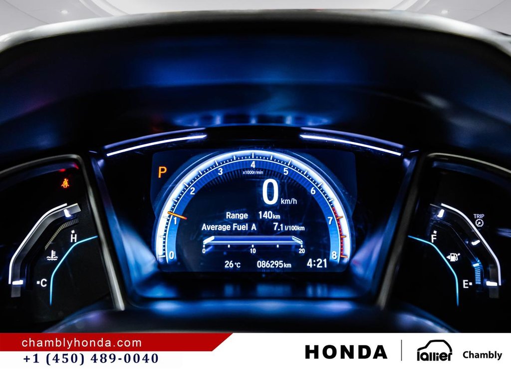 Honda Civic EX I MAGS I SUNROOF I CARPLAY I STARTER I HEATED SEATS I ACTIVE SECURITY 2020 à Montréal, Québec - 24 - w1024h768px