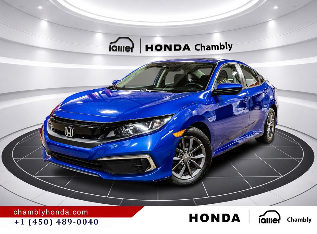 Honda Civic EX I MAGS I SUNROOF I CARPLAY I STARTER I HEATED SEATS I ACTIVE SECURITY 2020 à Montréal, Québec - 1 - w1024h768px