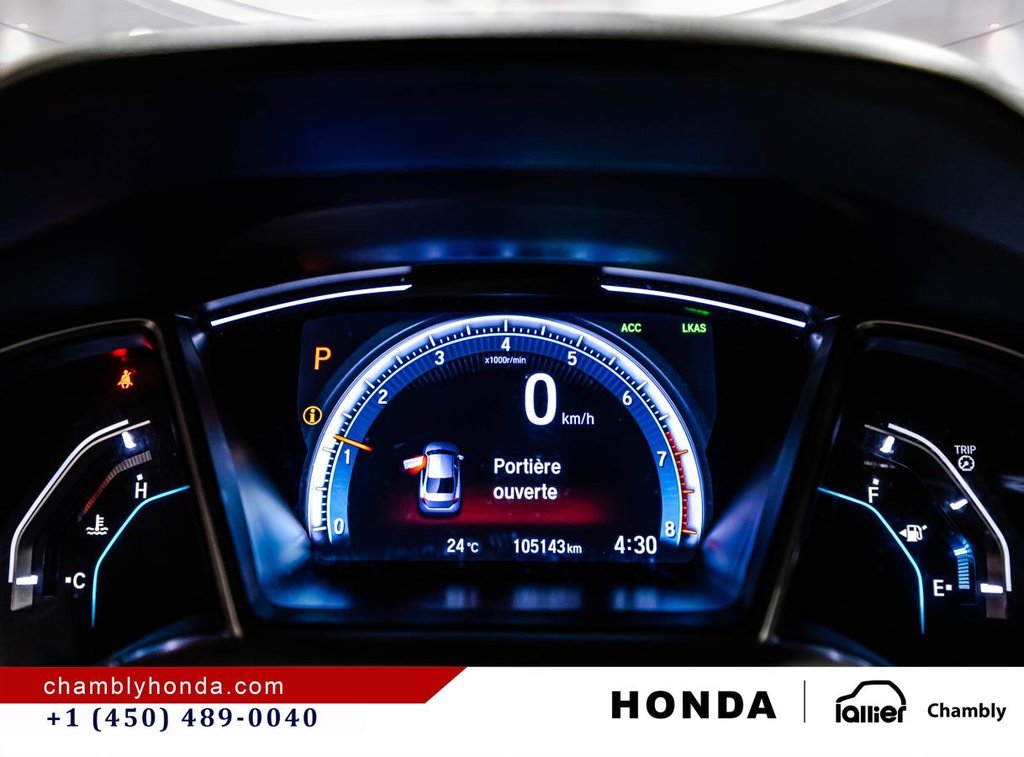Honda Civic EX  SUNROOF I MAGS I CARPLAY I HEATED SEATS I CAMERA I ACTIVE SECURITY 2020 à Montréal, Québec - 24 - w1024h768px