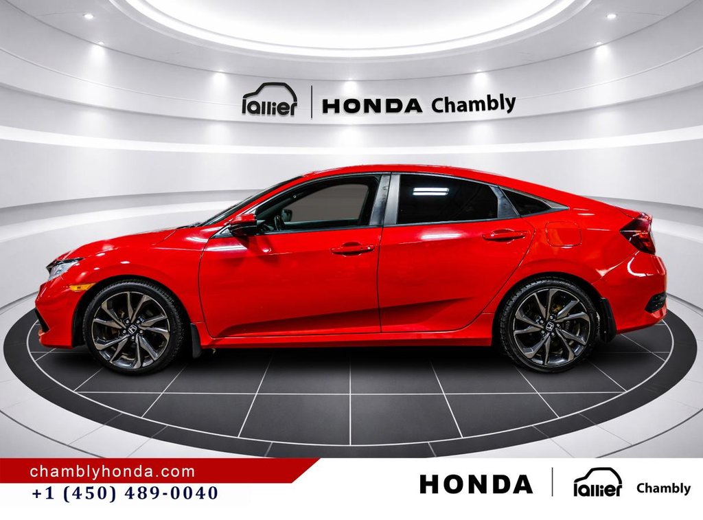 2020 Honda Civic Sport  SUNROOF I MAGS I CARPLAY I HEATED SEATS I STARTER I ACTIVGE SECURITY in Montréal, Quebec - 4 - w1024h768px