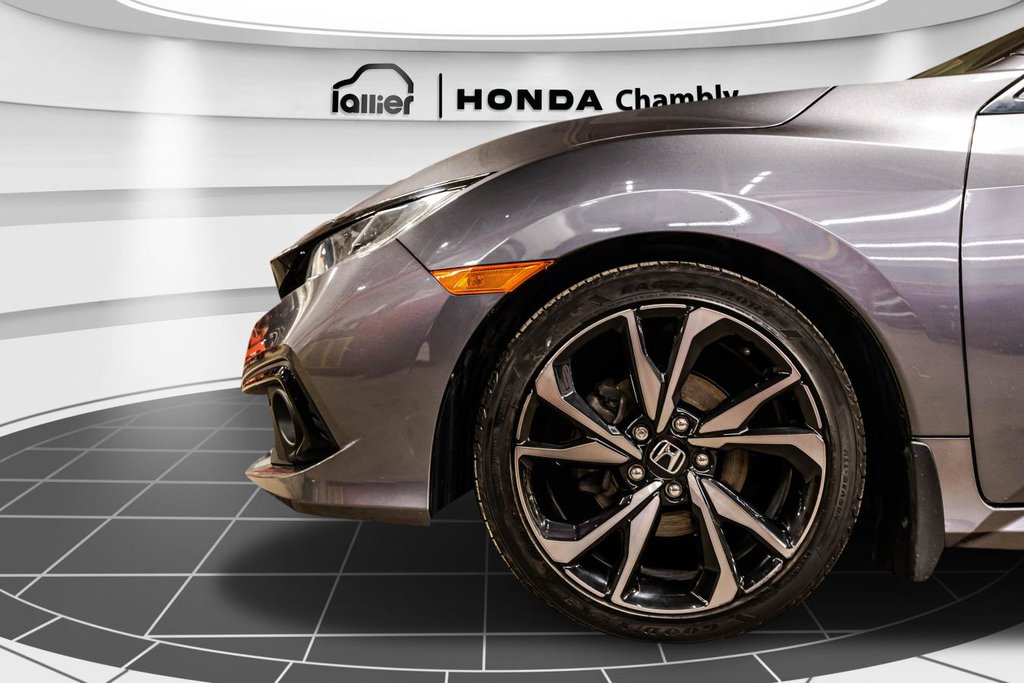 Honda Civic Sport 1 OWNER I NO ACCIDENT I TAUX 5.99% I SUNROOF I MAGS I STARTER I ACTIVE SECURITY 2021 à Montréal, Québec - 9 - w1024h768px